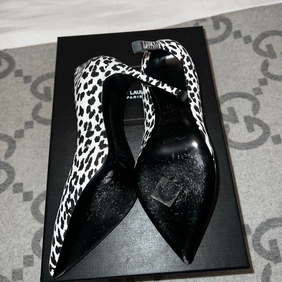 Authentic YSL snow leopard pumps, size 6 - Picture 7 of 8